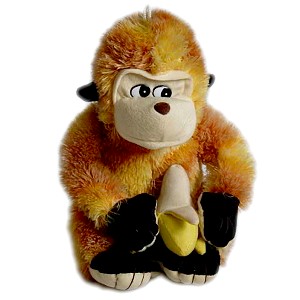 Małpka z bananem - 27cm