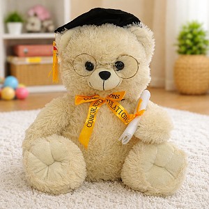 Miś Absolwent Profesor OSTATNIA SZTUKA - 40cm