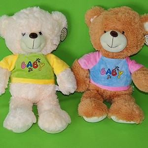 Miś Baby w bluzce 2 kolory - 55/35cm Miś Baby w bluzce 2 kolory - 55/35cm