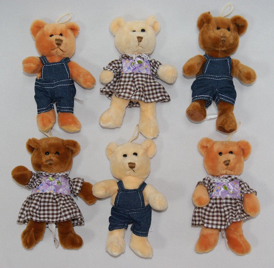 Miś Classic 6 wzorów - 18cm