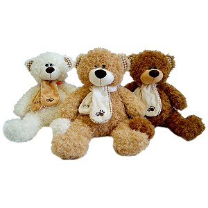 Miś Włochacz Bear 3 kolory - 80/55cm Miś Włochacz Bear 3 kolory - 80/55cm