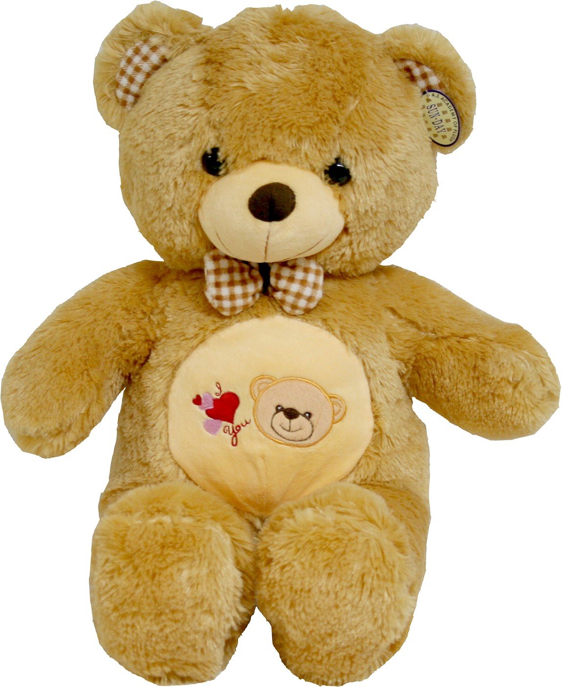 Miś I Love You Brązowy - 50cm