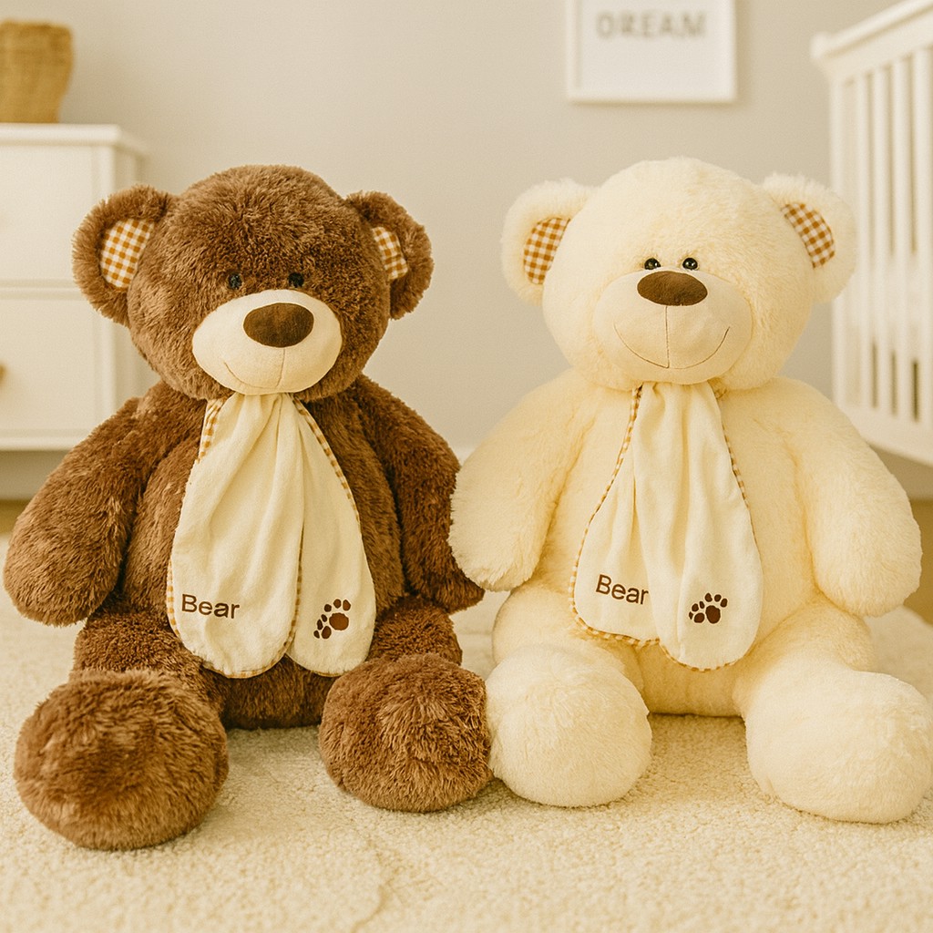 Miś Bear w szaliku 2 kolory - 60cm