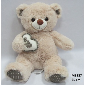 Miś Love z sercem - 25cm OSTATNIE 4 SZTUKI