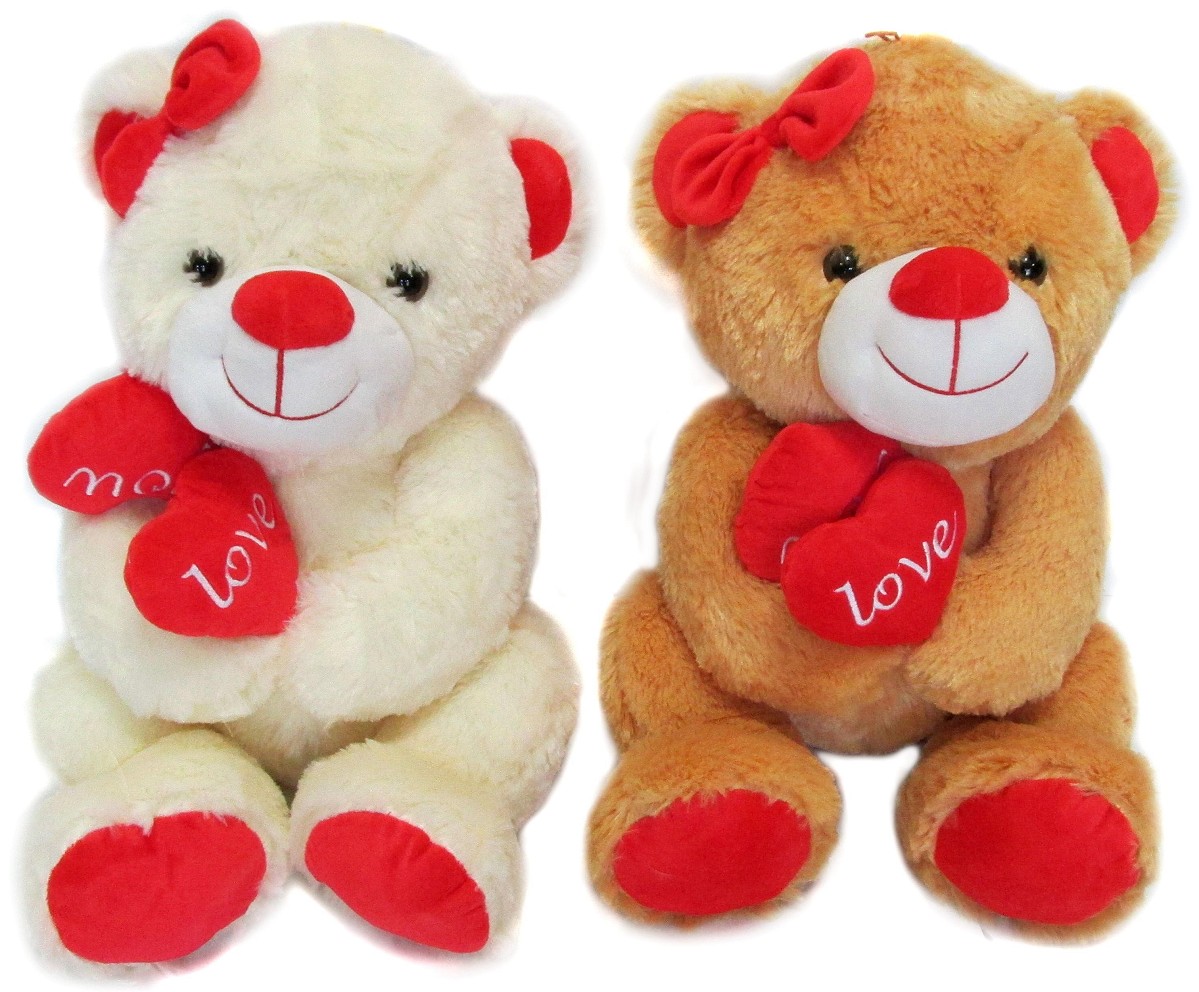 Miś Love You kremowy - 40cm