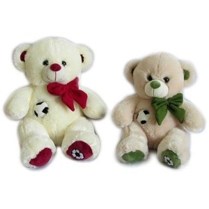 Miś Piłkarz 2 kolory - 20cm Miś Piłkarz 2 kolory - 20cm