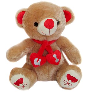 Miś I Love You brązowy - 25cm Miś I Love You brązowy - 25cm
