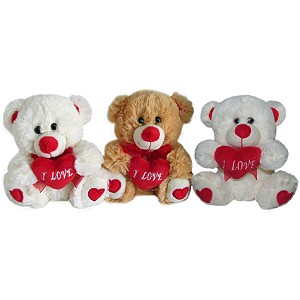 Miś z sercem Love You - 15cm
