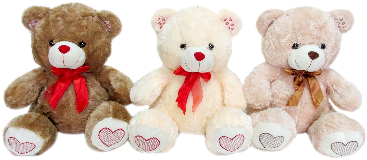 Duży Miś Love 3 kolory - 40cm