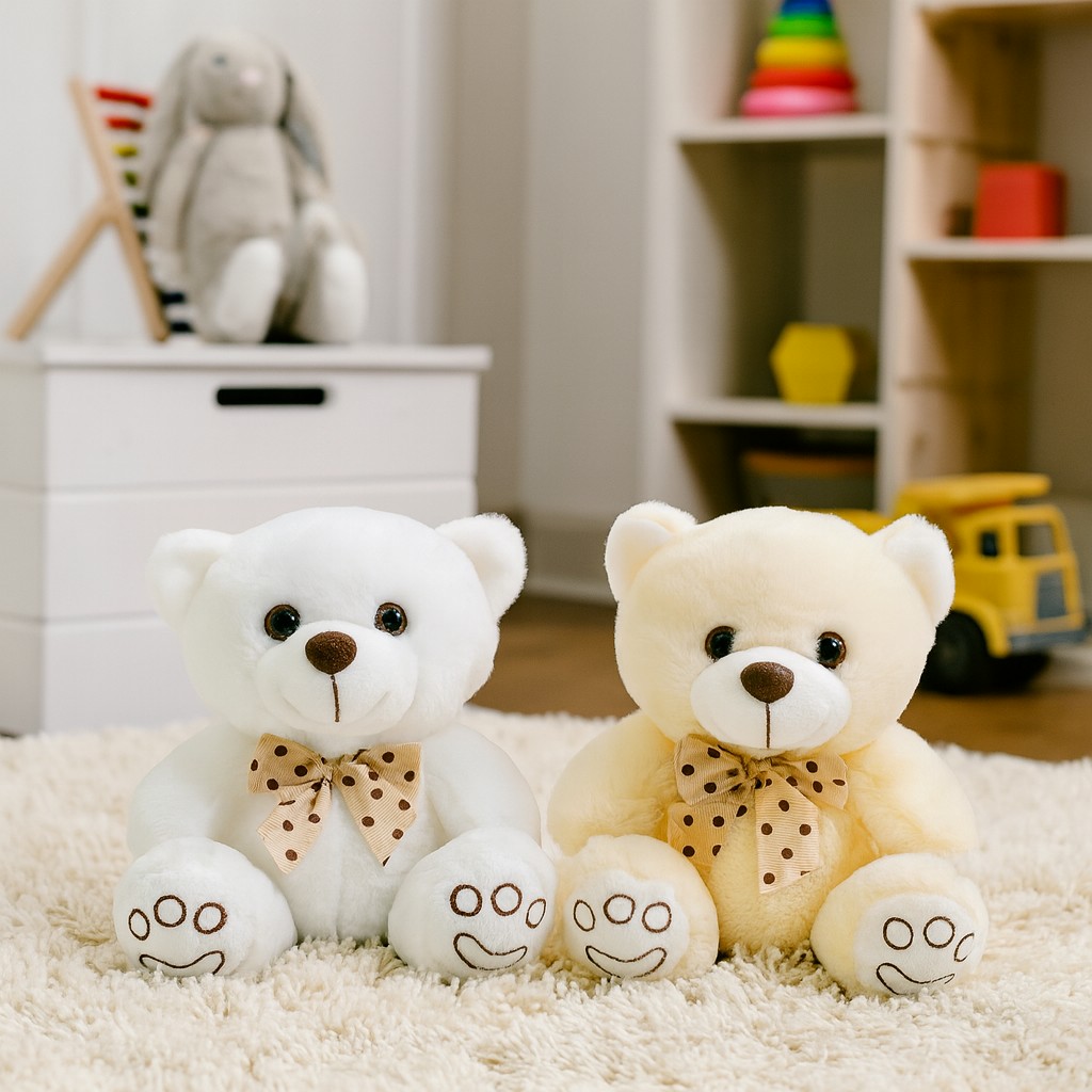 Miś 2 kolory - 20cm