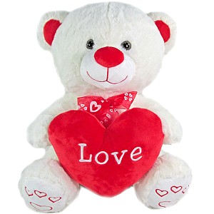Duży Miś z sercem Love - 40cm Duży Miś z sercem Love - 40cm