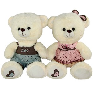 Miś Chłopiec / Dziewczynka 2 kolory - 40cm Miś Chłopiec / Dziewczynka 2 kolory - 40cm