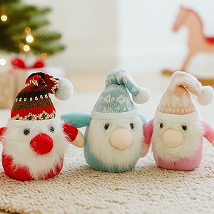 Święty Mikołaj 3 kolory - 14cm