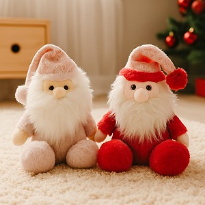 Święty Mikołaj 2 kolory - 20cm