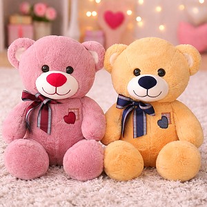 Duży Miś 2 kolory Love - 30cm