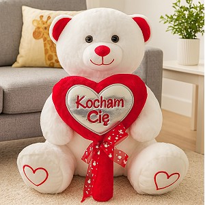 Miś Kocham Cię z sercem - 25cm