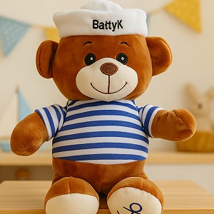 Miś Marynarz Bałtyk - 20cm