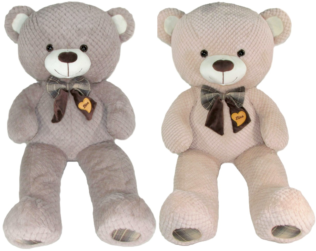 Duży Miś 2 kolory Love - 75/45cm