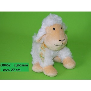 Owieczka z kokardą (Głos) - 27cm