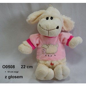 Owieczka w bluzce (Głos) - 22/32cm Owieczka w bluzce (Głos) - 22/32cm