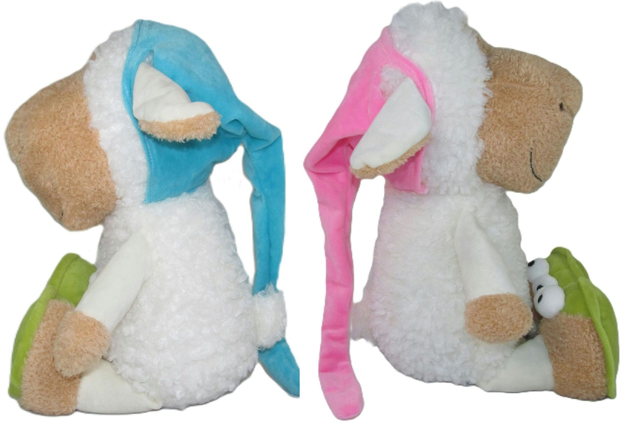 Owieczka Śpioszek w czapce 2 kolory Owca - 25cm