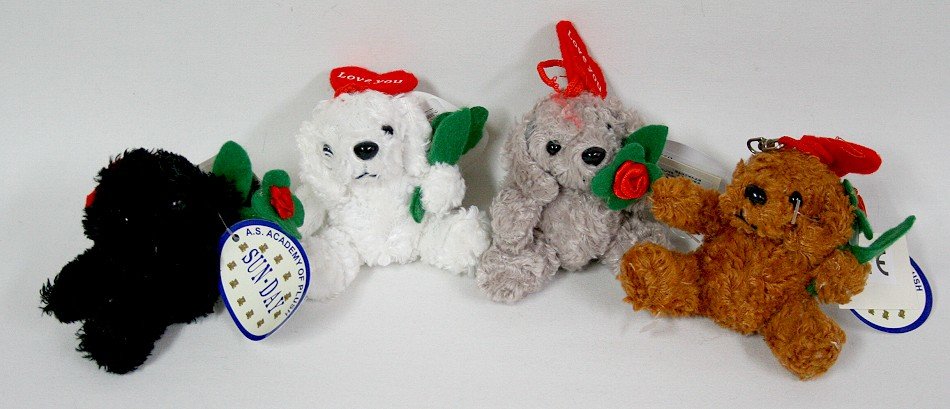 Brelok Piesek Love You - 7cm