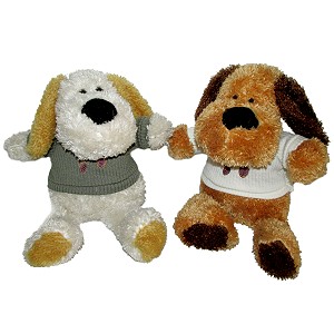 Piesek w sweterku Love 2 kolory - 28cm Piesek w sweterku Love 2 kolory - 28cm