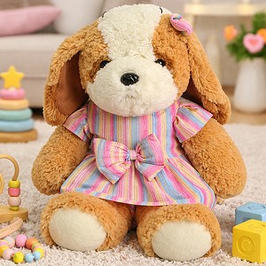 Bernardyn Pani Piesek Siedzący Puchacz - 45cm