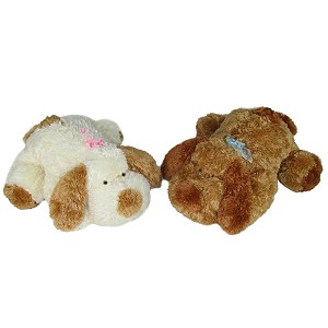 Piesek Leżacy Włochacz 2 kolory - 55cm