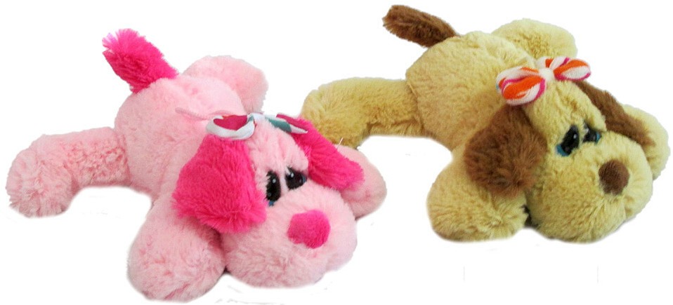 Piesek Leżący 2 kolory - 70cm