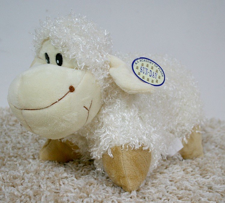 Poduszka Składana Owieczka Lśniąca - 33cm