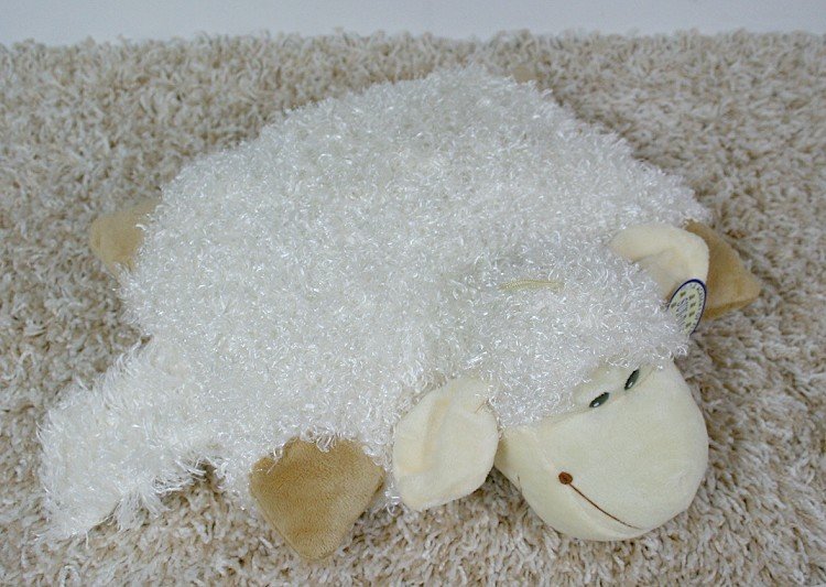 Poduszka Składana Owieczka Lśniąca - 33cm