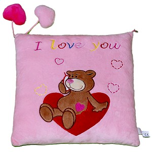 Poduszka Miś I Love You - 24cm