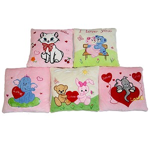 Poduszka Love 5 wzorów - 26cm Poduszka Love 5 wzorów - 26cm