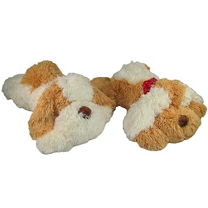 Piesek Leżący Włochacz 2 kolory - 65cm