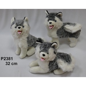 Pies Husky Orx 3 wzory - 33cm