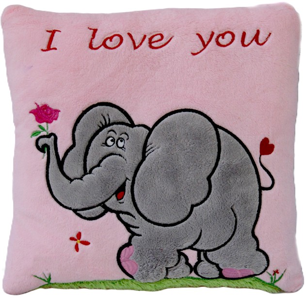 Poduszka Słoń I Love You Słonik - 25cm