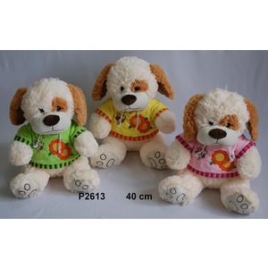 Pies w bluzce 3 kolory - 40cm Pies w bluzce 3 kolory - 40cm