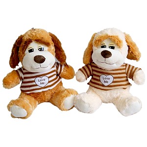 Pies w bluzce 2 kolory Love - 40cm Pies w bluzce 2 kolory Love - 40cm