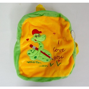 Plecak Wąż Żółto-Zielony Love - 28cm