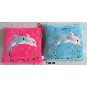 Poduszka Delfin winoujcie 2 kolory - 25cm