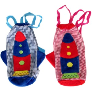 Plecak Rakieta pokrowiec na butelkę 2 kolory - 21cm Plecak Rakieta pokrowiec na butelkę 2 kolory - 21cm