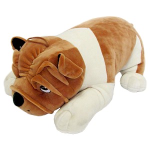 Piesek Buldog 2 kolory (Głos) - 28cm Piesek Buldog 2 kolory (Głos) - 28cm