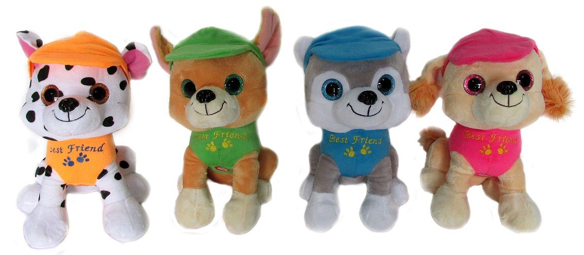 Pies 4 kolory (Głos) - 20cm