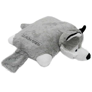 Poduszka Składana Piesek Husky Szklarska Poręba - 34cm