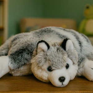 Poduszka Składana Piesek Husky - 34cm