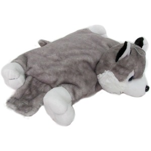 Poduszka Składana Piesek Husky - 27cm