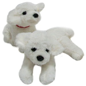 Piesek kremowy 4 wzory (Głos) - 24cm