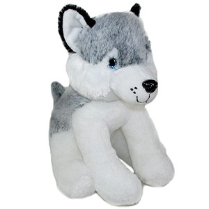 Piesek Husky Siedzący (Głos) - 24cm