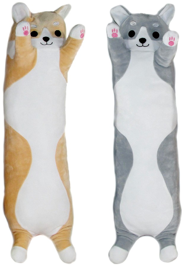 Poduszka Piesek Wałek Toczek 2 kolory - 70cm